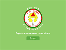 Tablet Screenshot of naturterapia.blink.pl