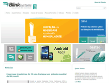 Tablet Screenshot of blink.com.br